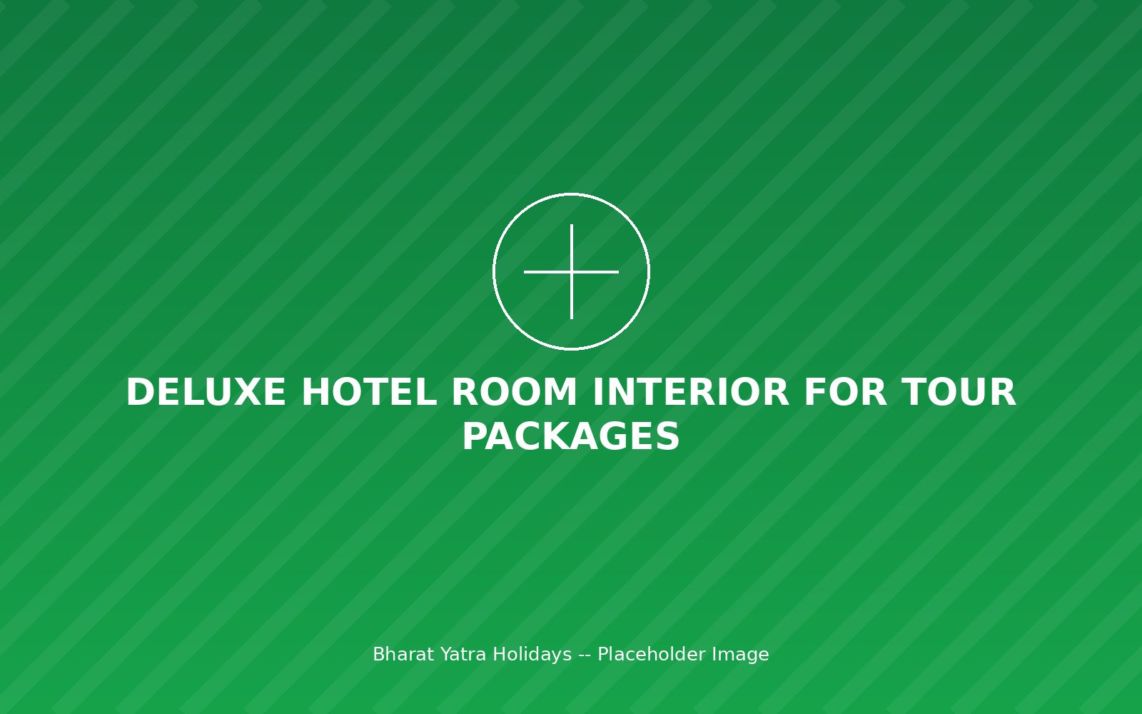 Deluxe hotel room interior for tour packages